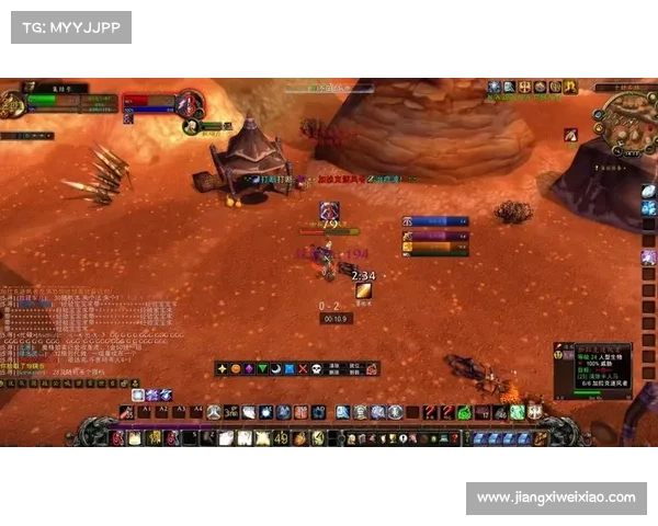 隐藏魔兽世界动作条的绝妙技巧